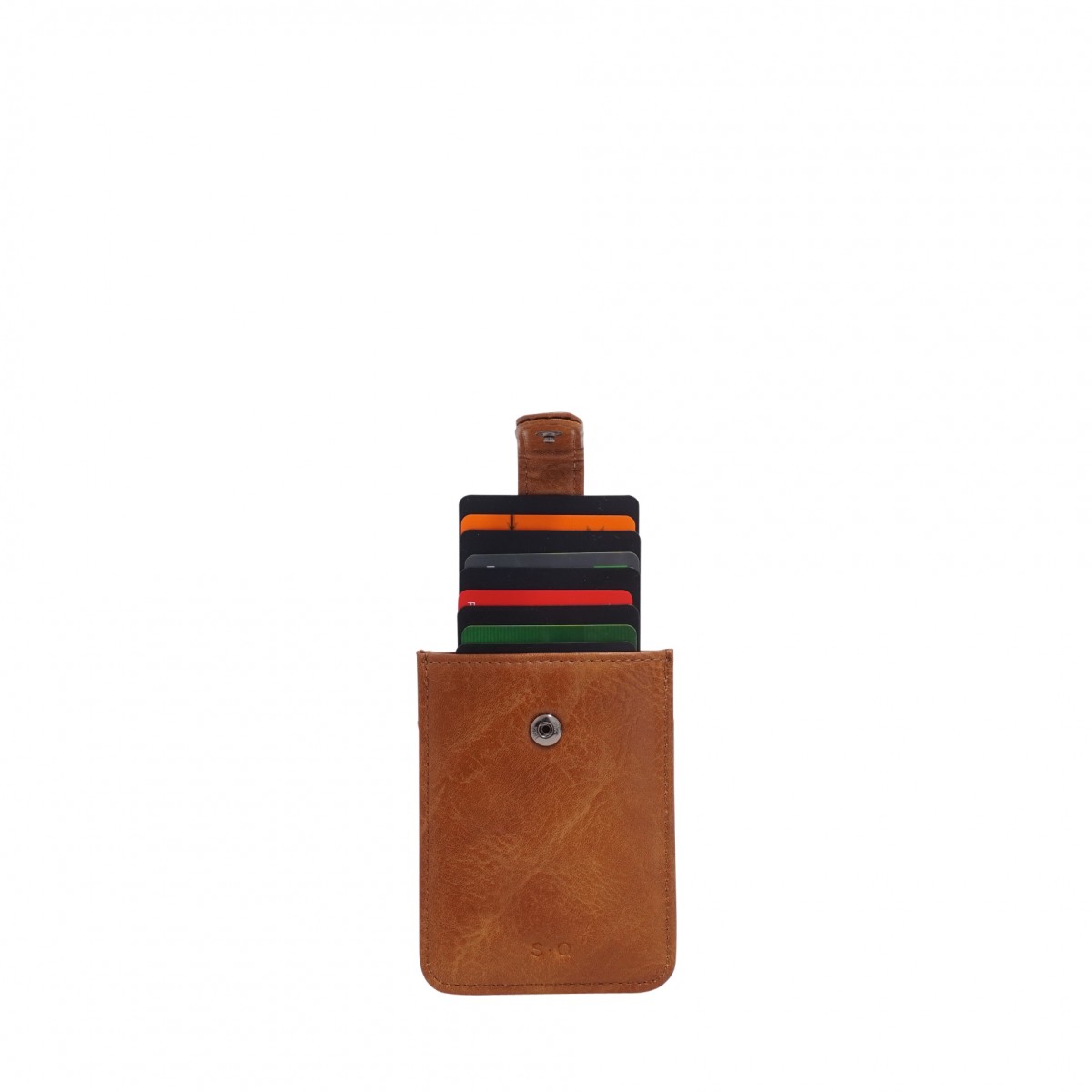 Isabela Card Holder - Camel 